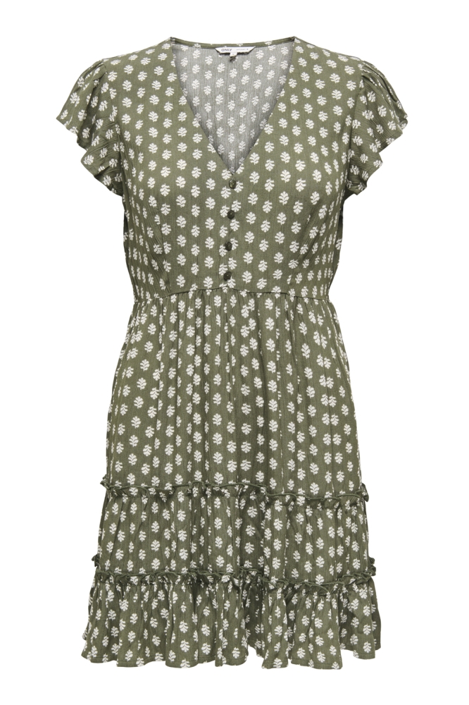 ONLCLAUDETTE LIFE SS MINI DRESS WVN 15320419 KALAMATA/NEJA GRAFIC